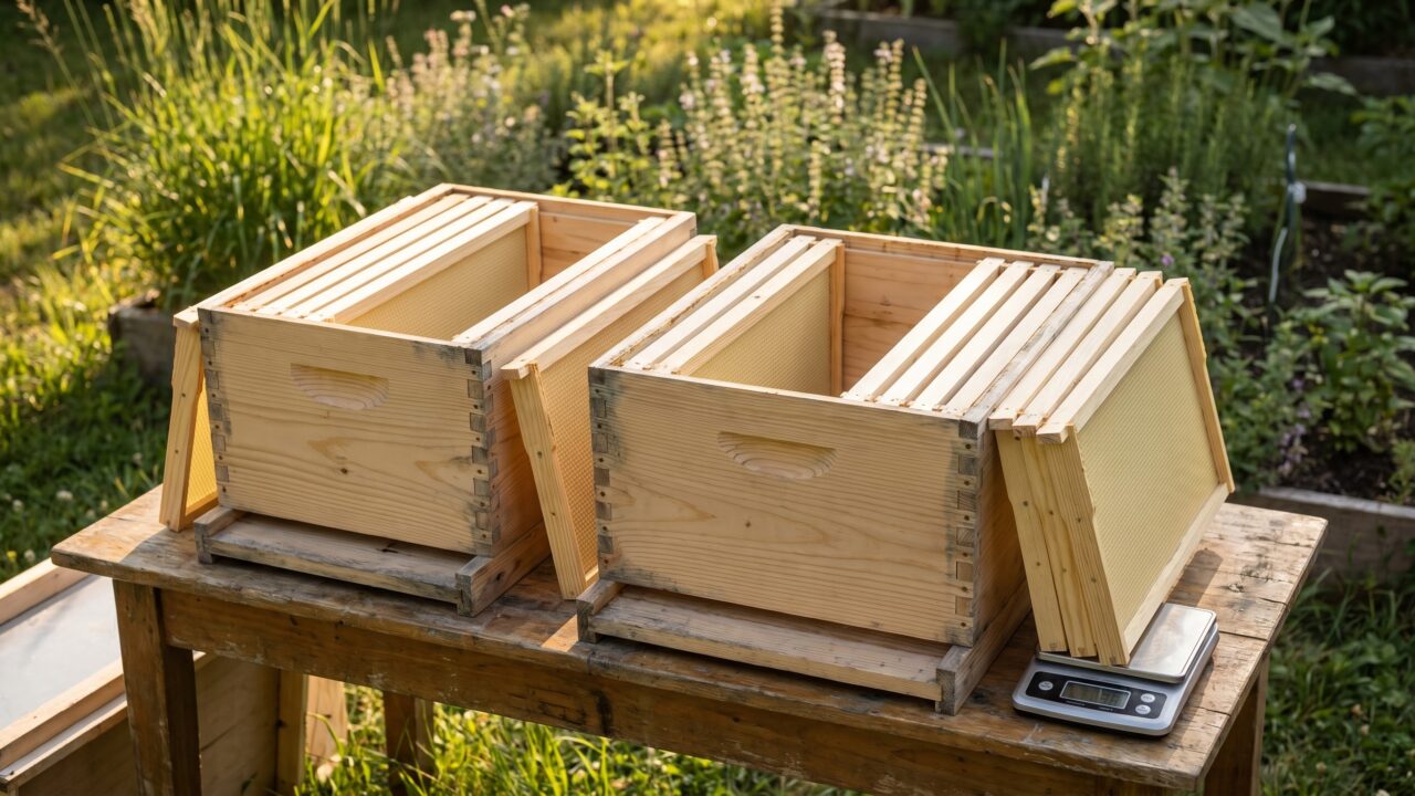 8-frame vs 10-frame Langstroth: weight, capacity, and which one fits your backyard