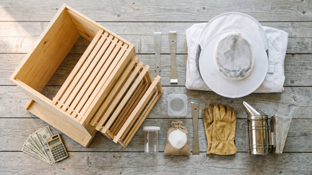 How much does it cost to start beekeeping in your first year