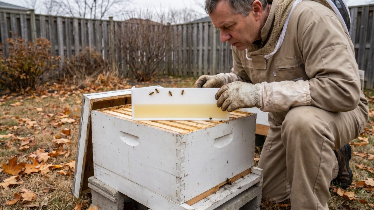 Feeding bees for winter: how much honey they need, when to feed, and what to do if stores run short