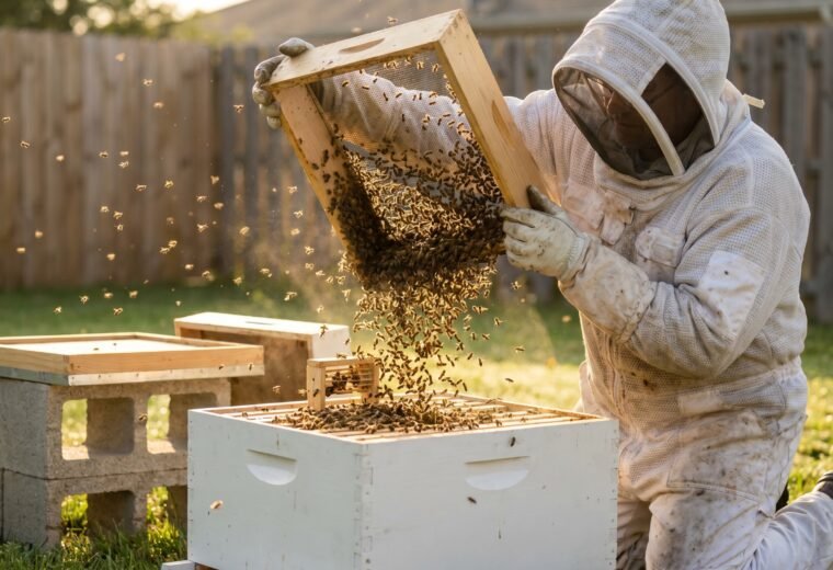 Installing bees